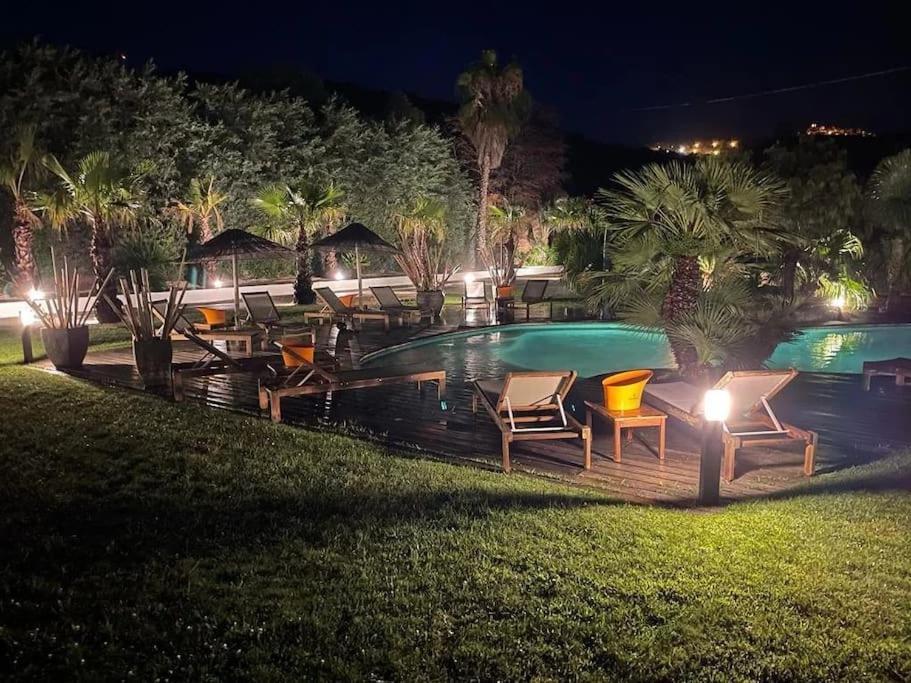 Grande Villa St-Tropez Area Avec Piscine Chauffee 盖辛 外观 照片