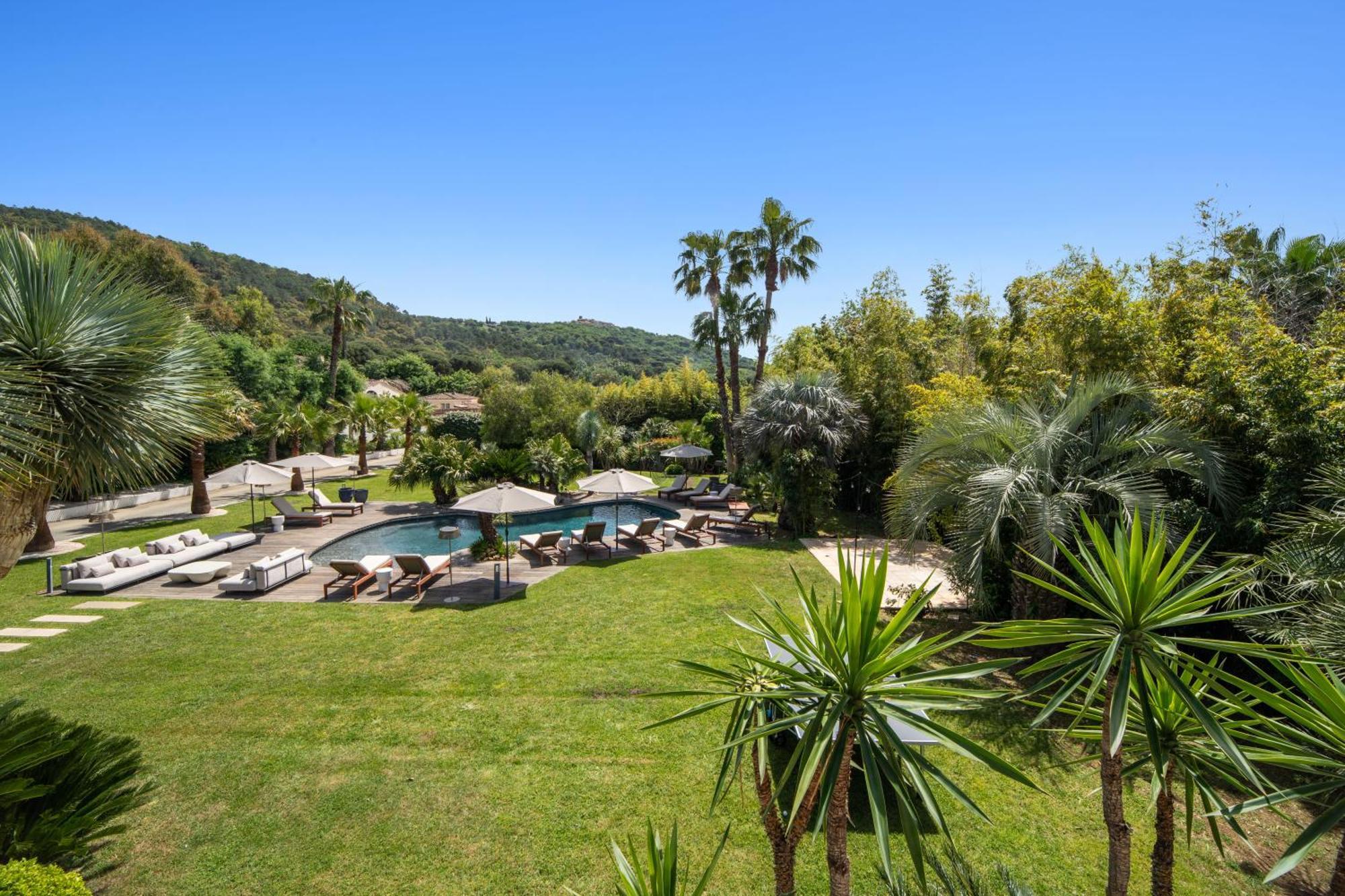 Grande Villa St-Tropez Area Avec Piscine Chauffee 盖辛 外观 照片